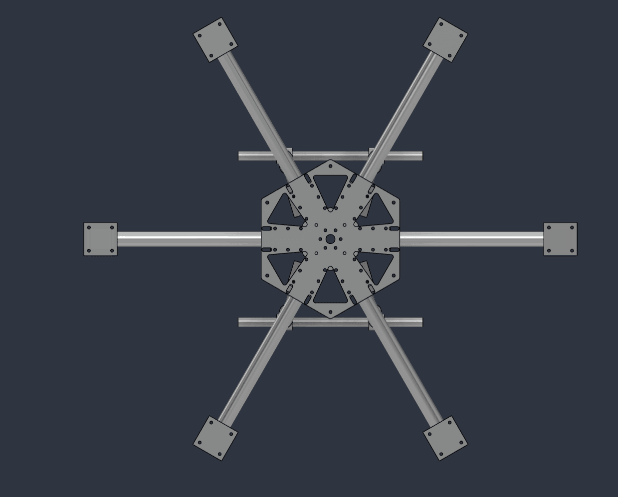 Carbon Fiber Drone Frame detail 3